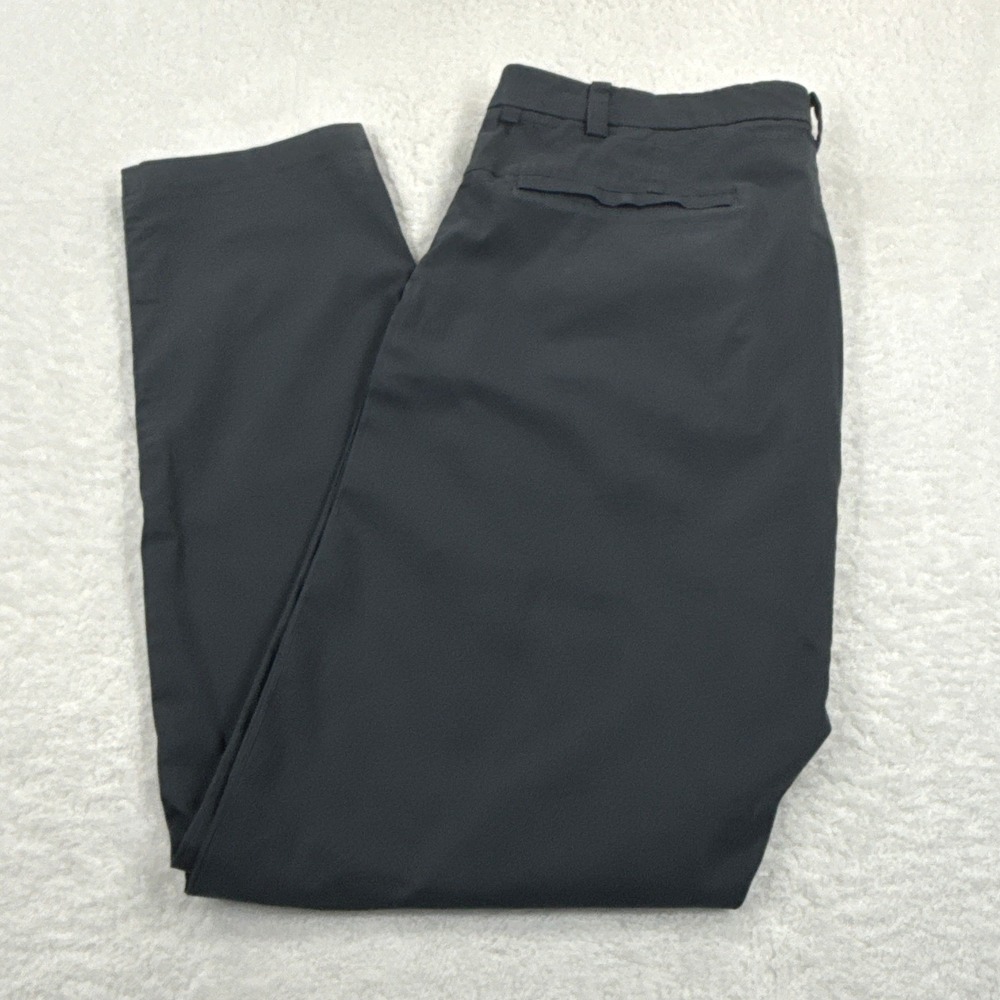 Lululemon Commission Mens 36 Slim-Fit Pant 32 Warpstreme Dark Grey M5BLMS